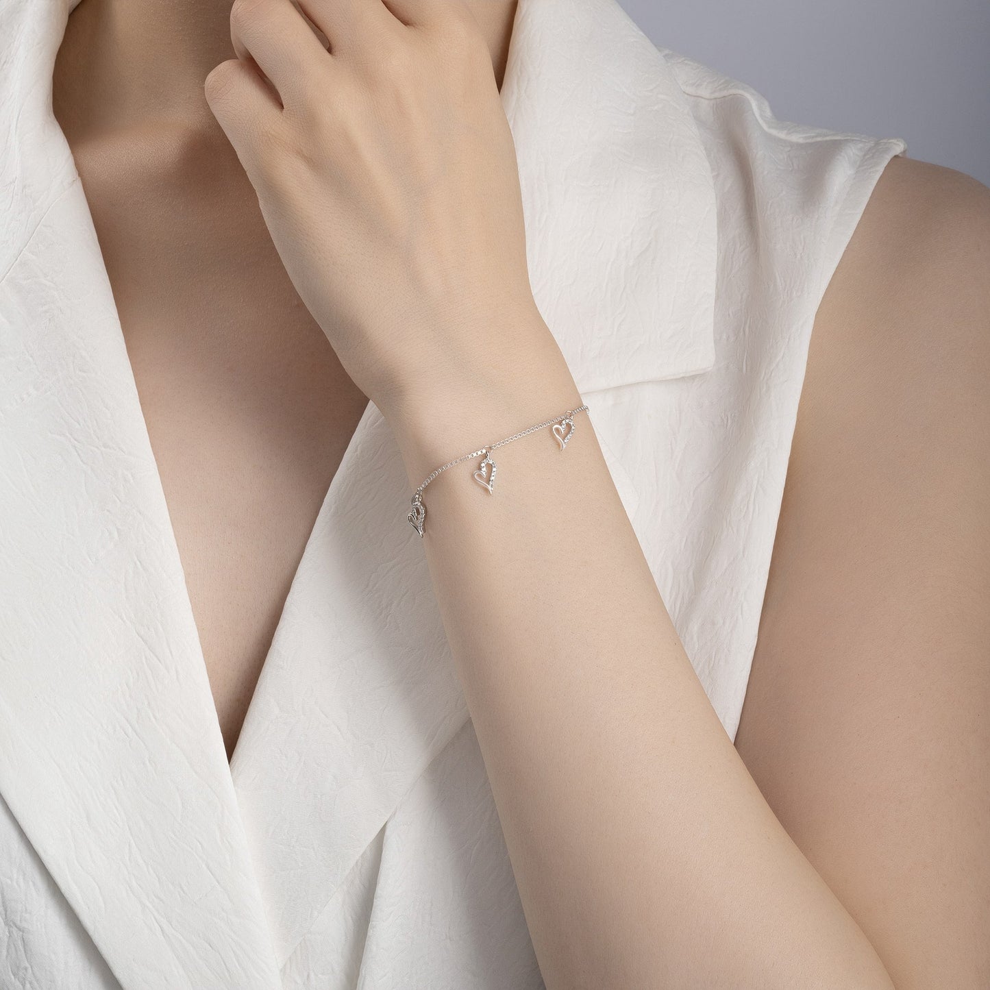 silver bracelet