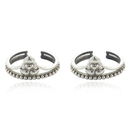 Cute Trendy Silver 92.5 Toe Ring