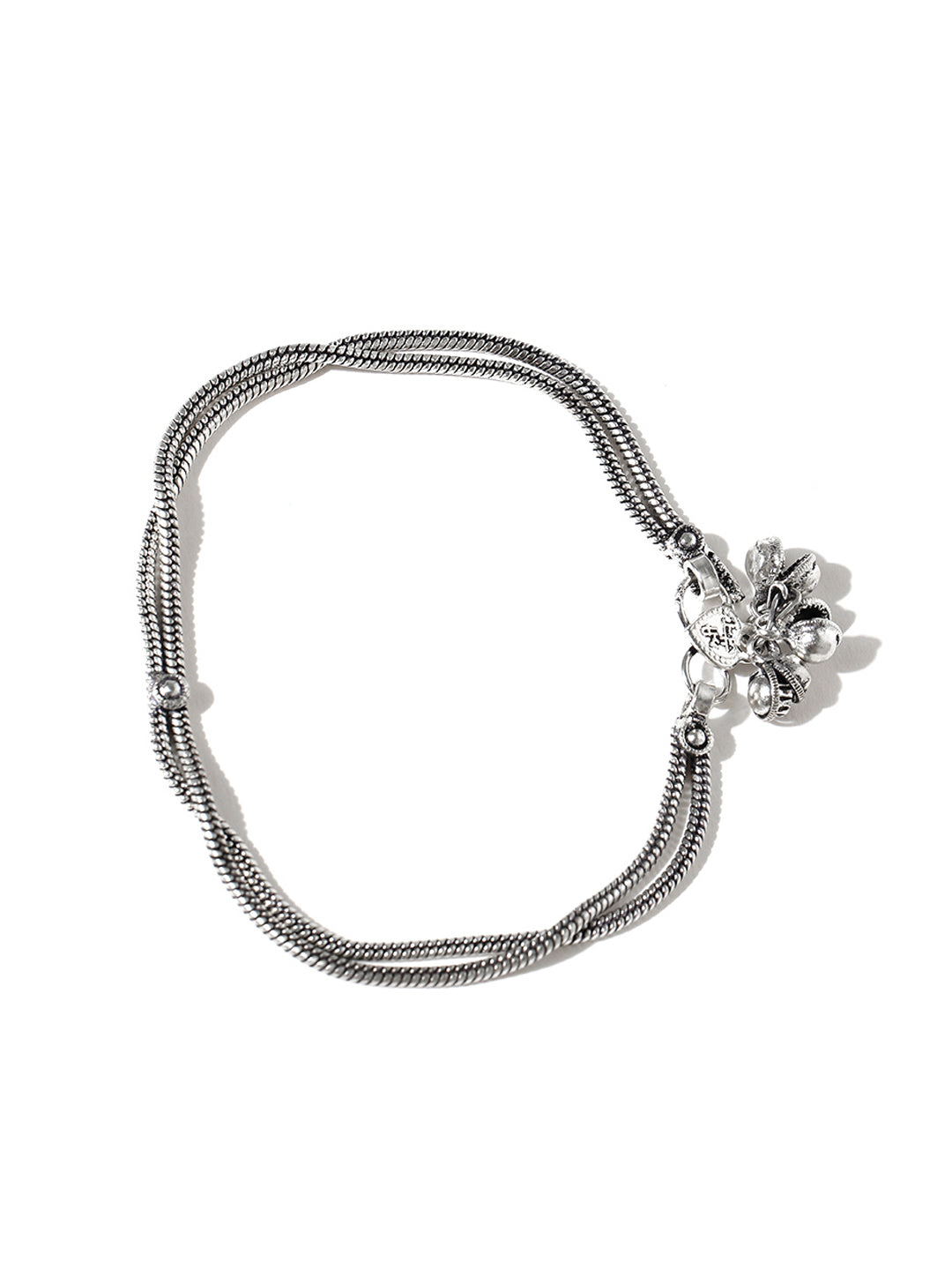 Designer German Silver/Oxidized Anklet/Payal