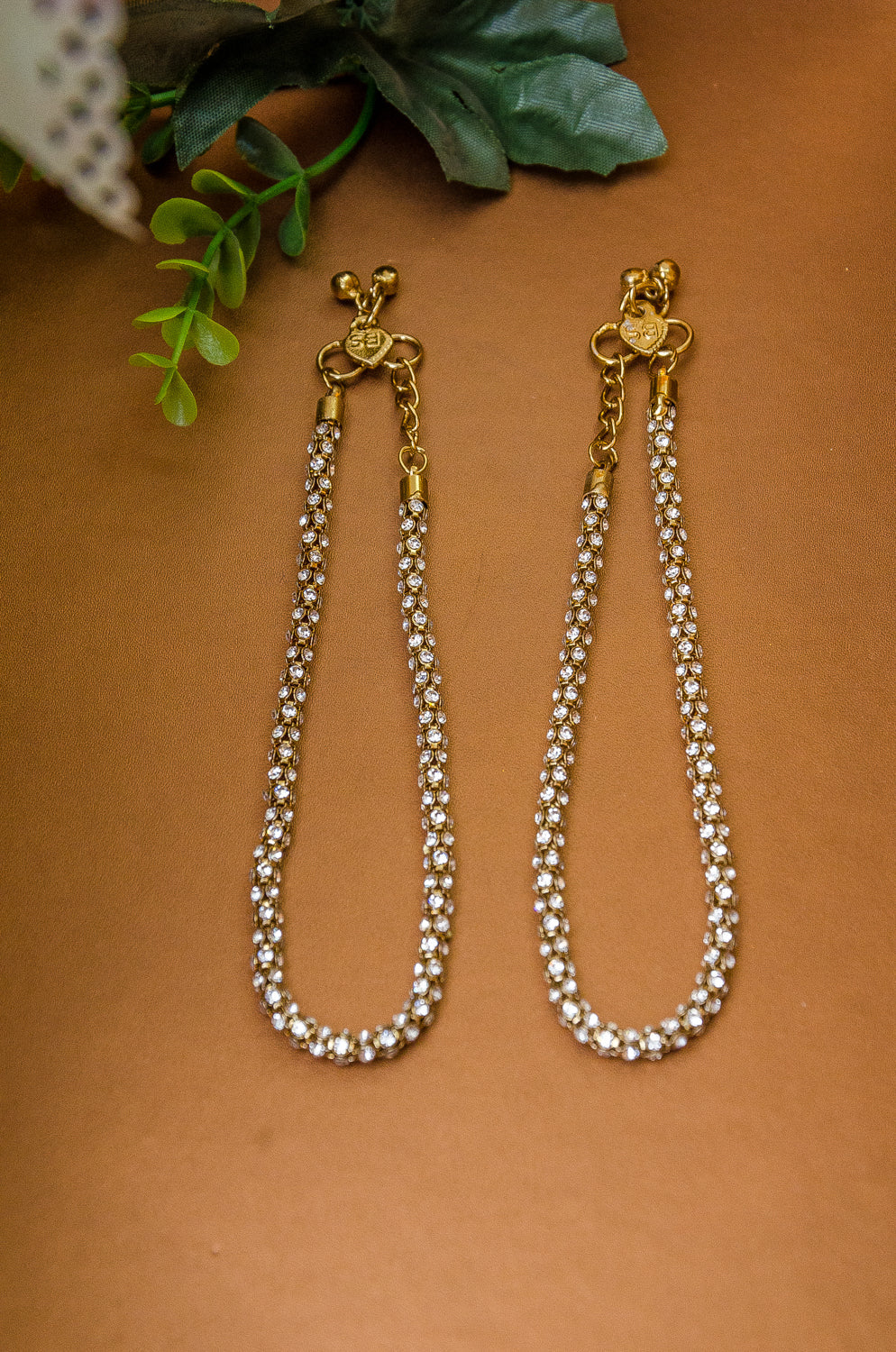 Designer Stone Embellished Anklet/Payal