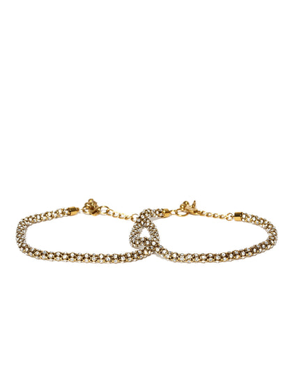Designer Stone Embellished Anklet/Payal