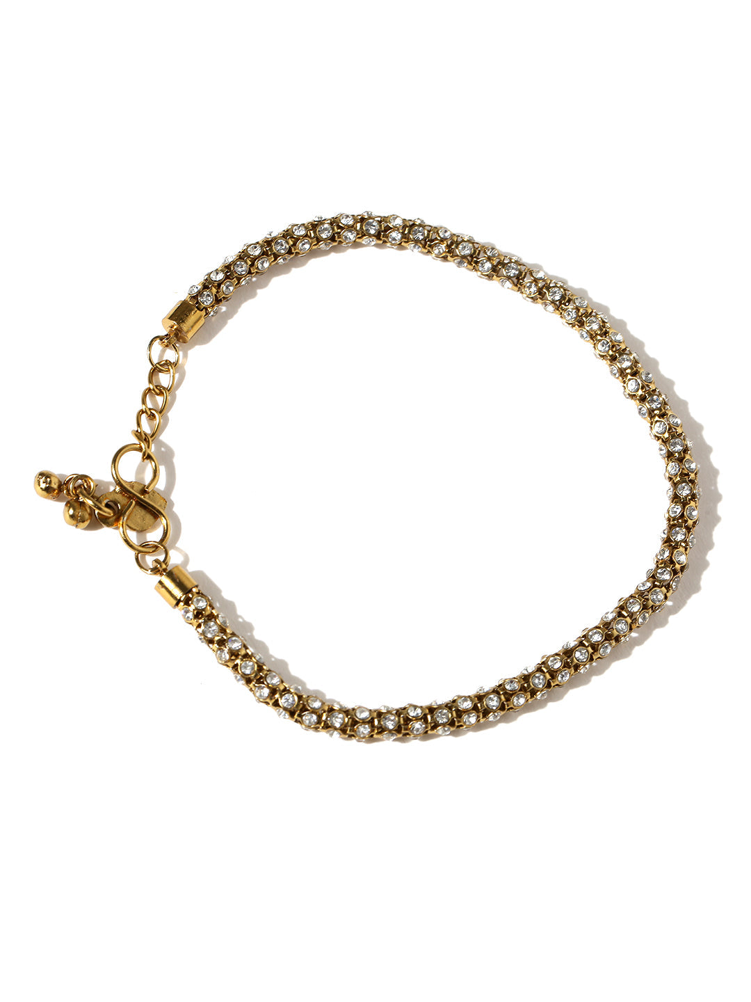 Designer Stone Embellished Anklet/Payal