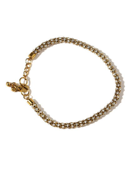 Designer Stone Embellished Anklet/Payal