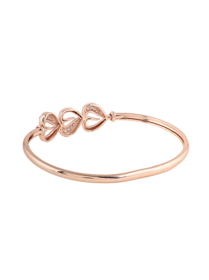 Prita Three Heart Design Bracelet