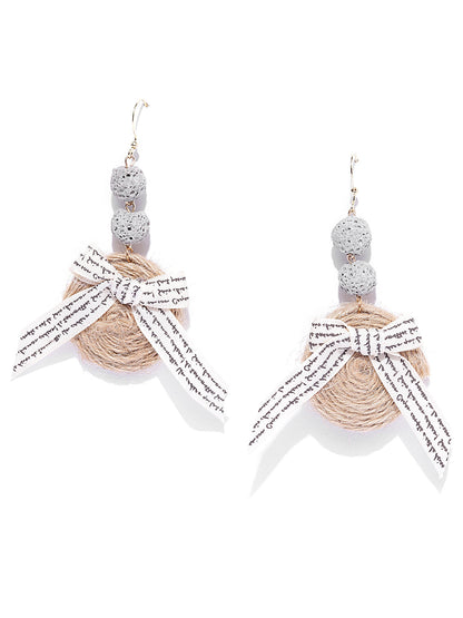 Light Weight Handmade Jute Earrings For Girls & Women
