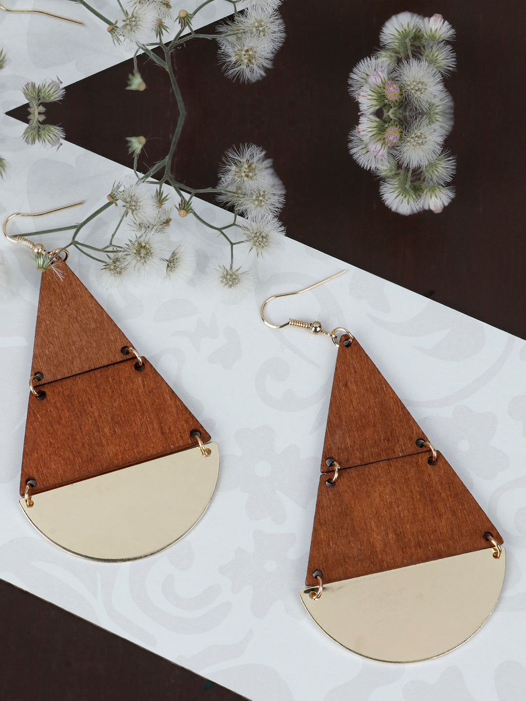Wooden Earrings For Girls/Women