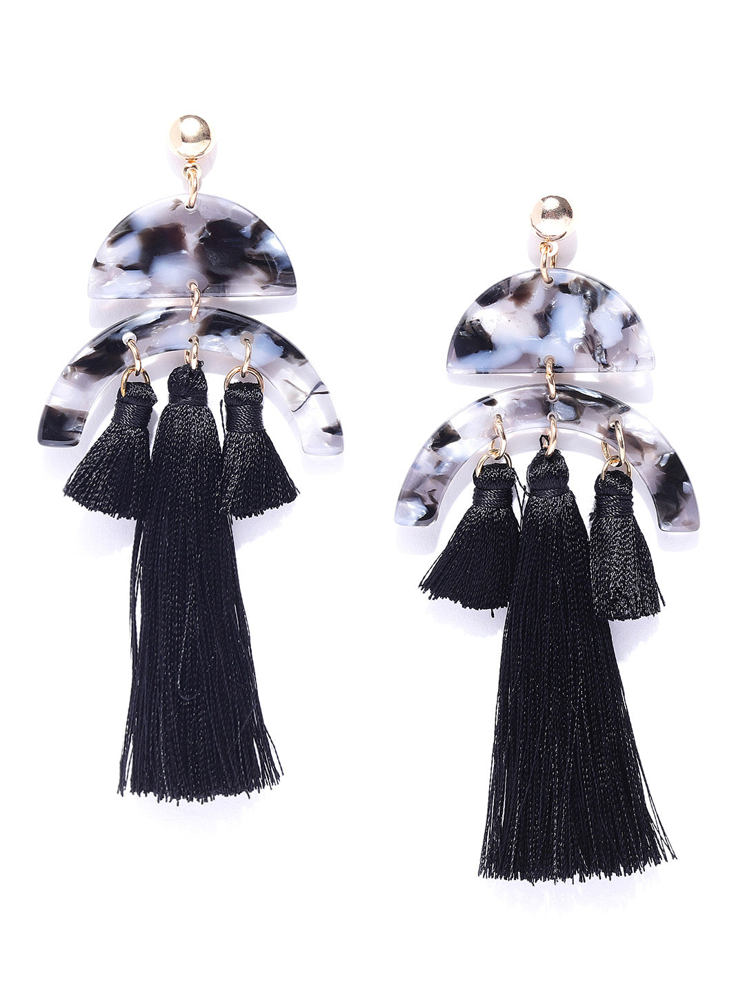 Fashion Acrylic Tassel Earrings