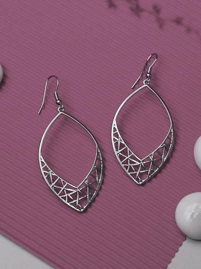 Filigree Silver Plated Earrings
