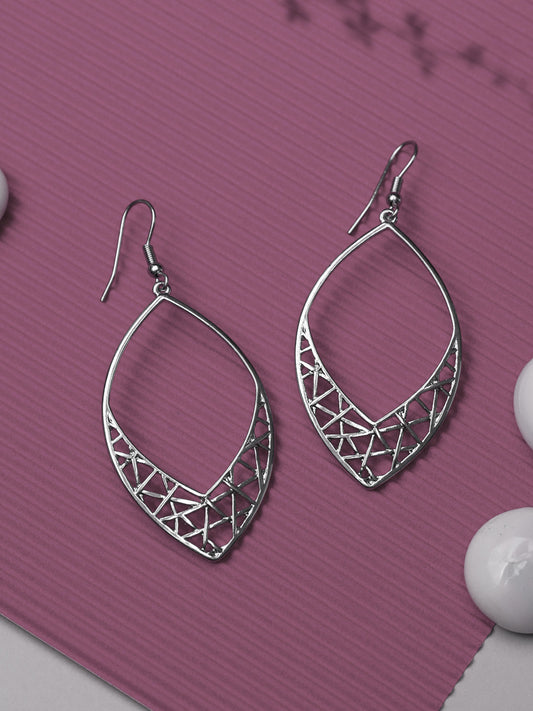 Filigree Silver Plated Earrings