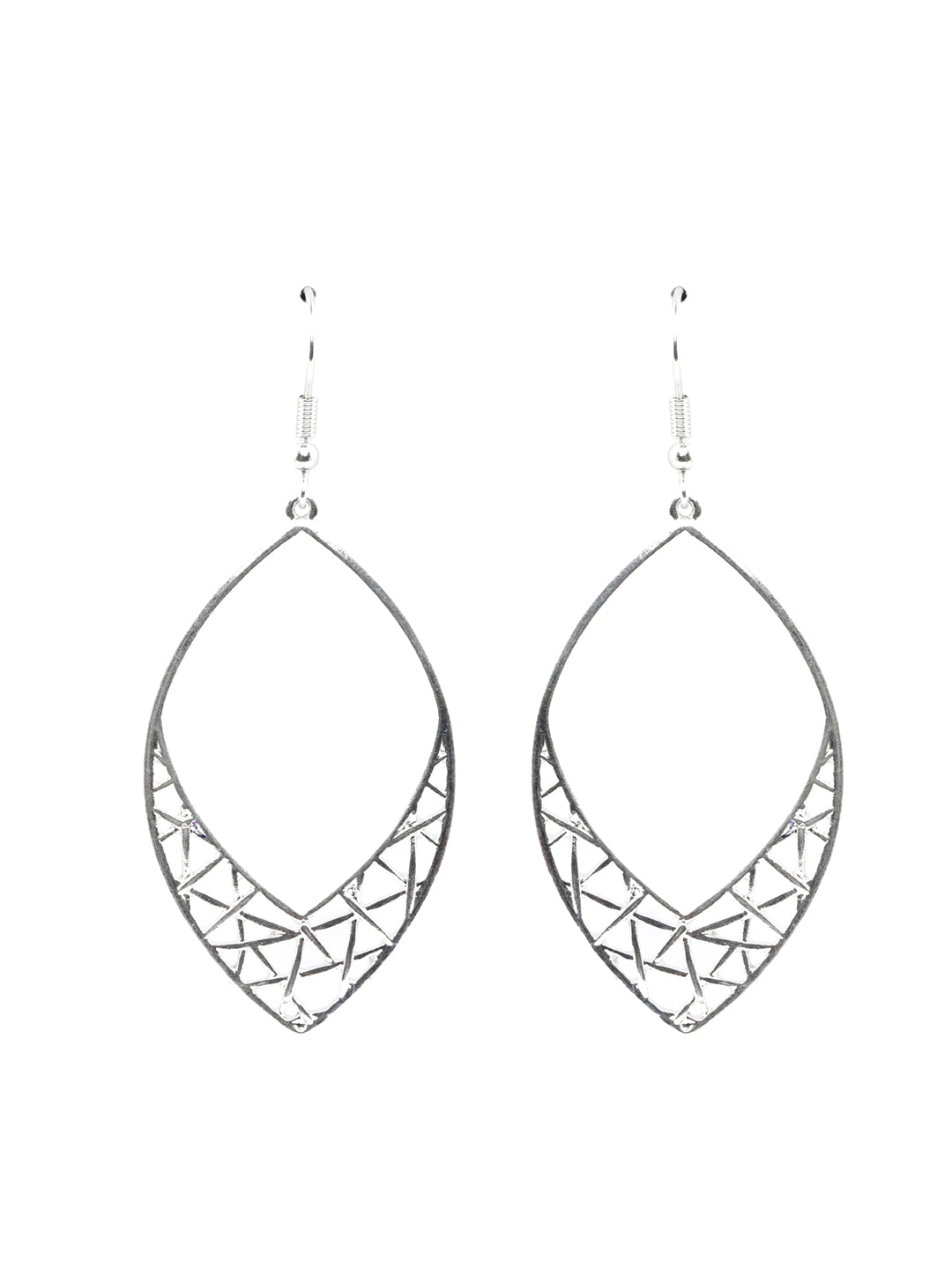 Filigree Silver Plated Earrings