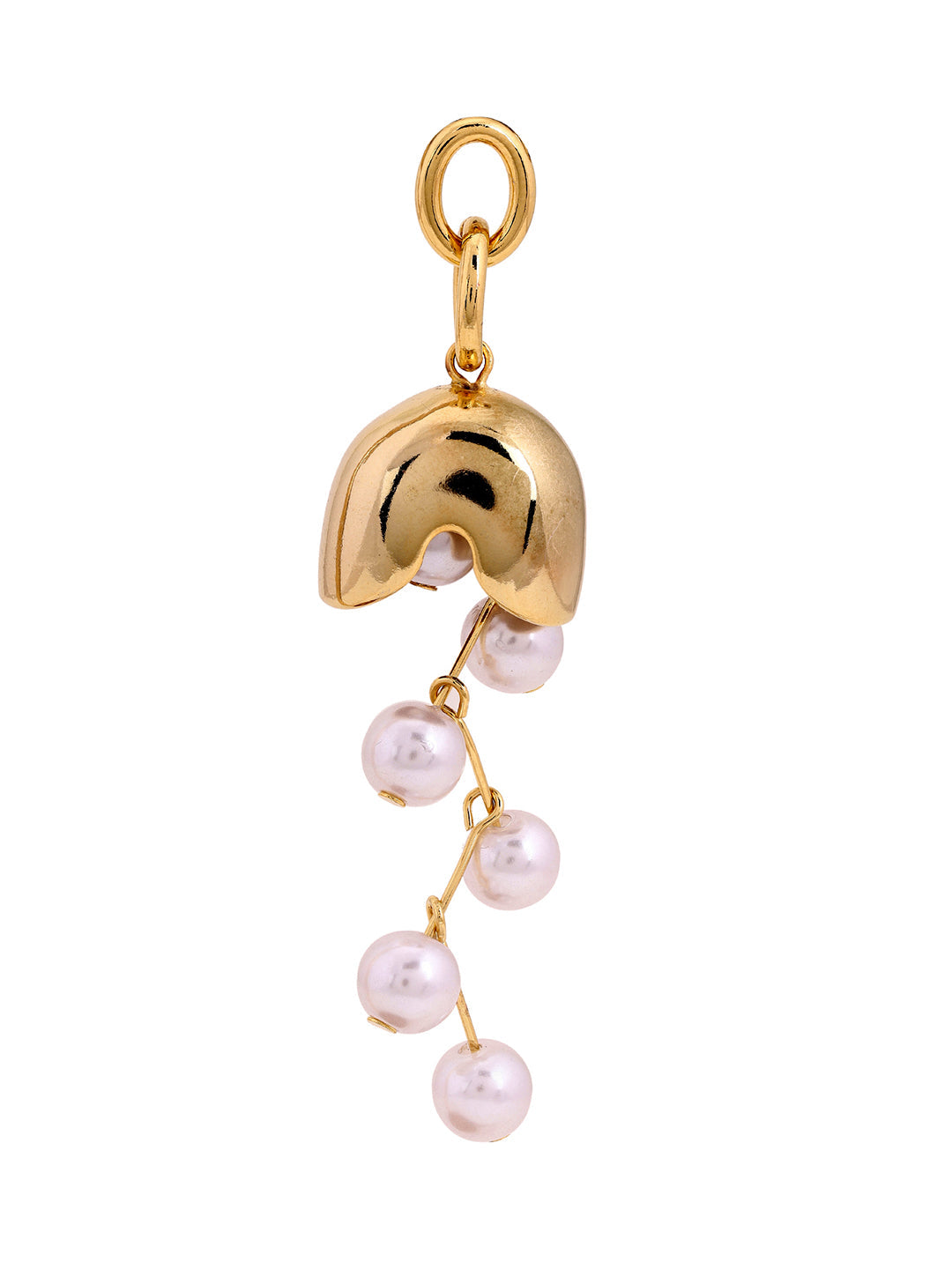Prita Statement Pearl Jhumka shaped Earrings