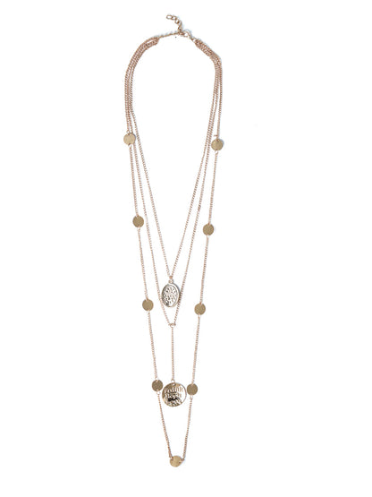 Prita Faith Love Hope Coin Layered Necklace