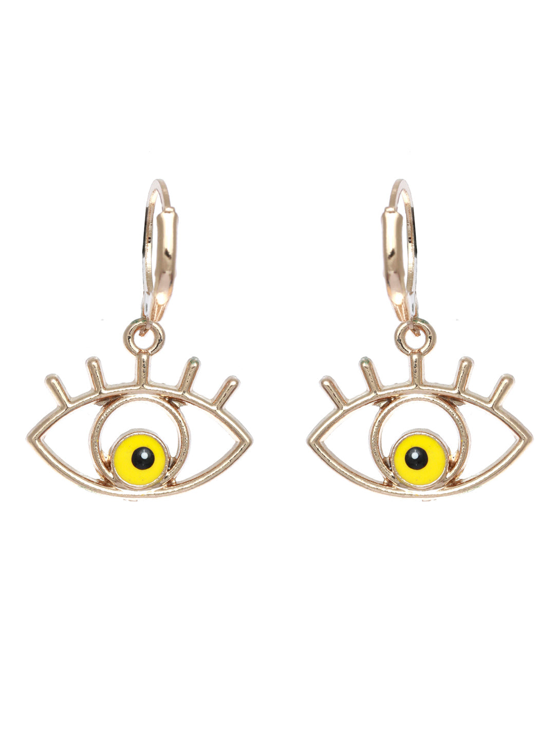 Prita Evil Eye Rose Gold Jewellery Set