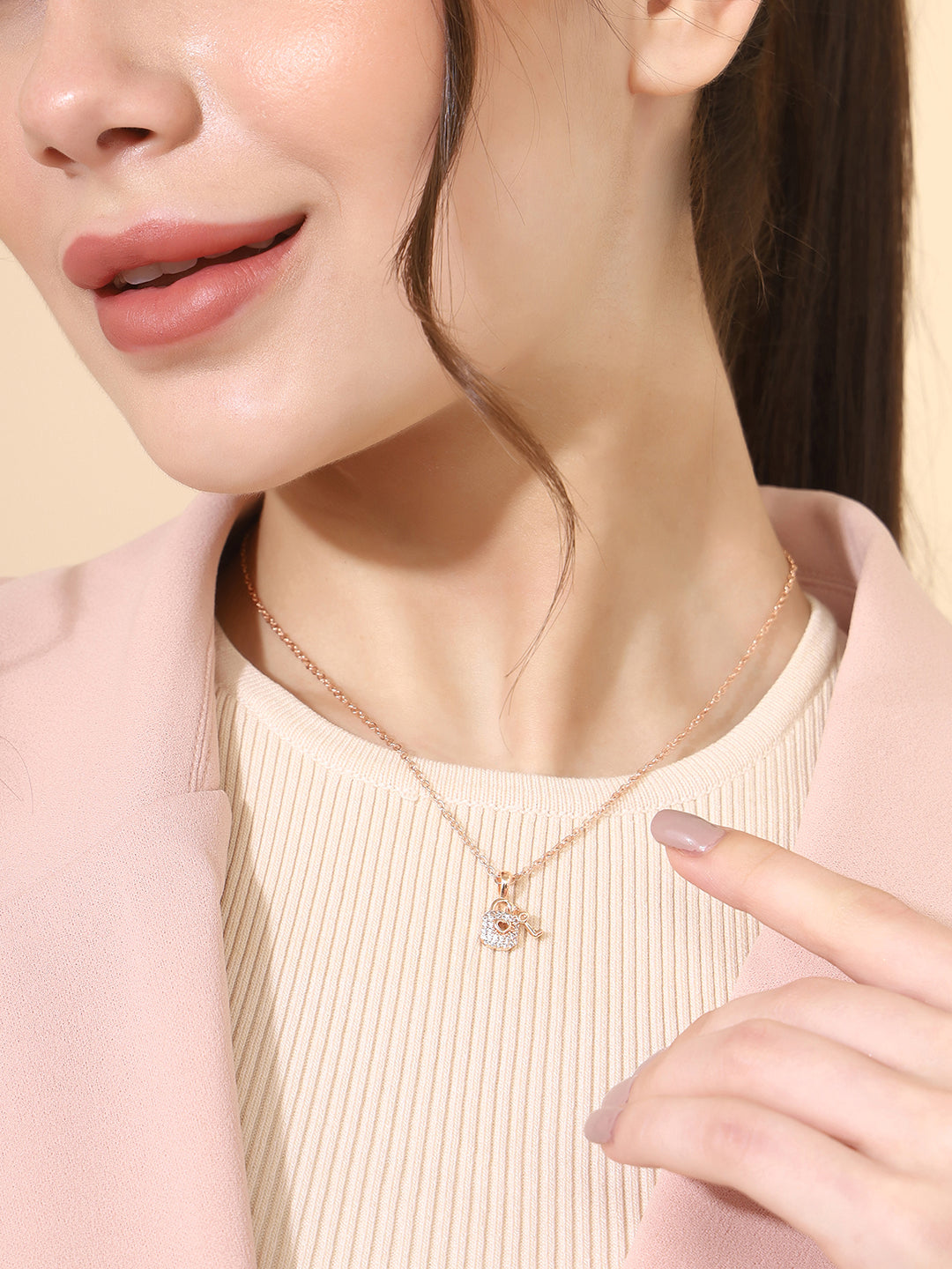 Prita Valentine's Elegance Jewellery Set