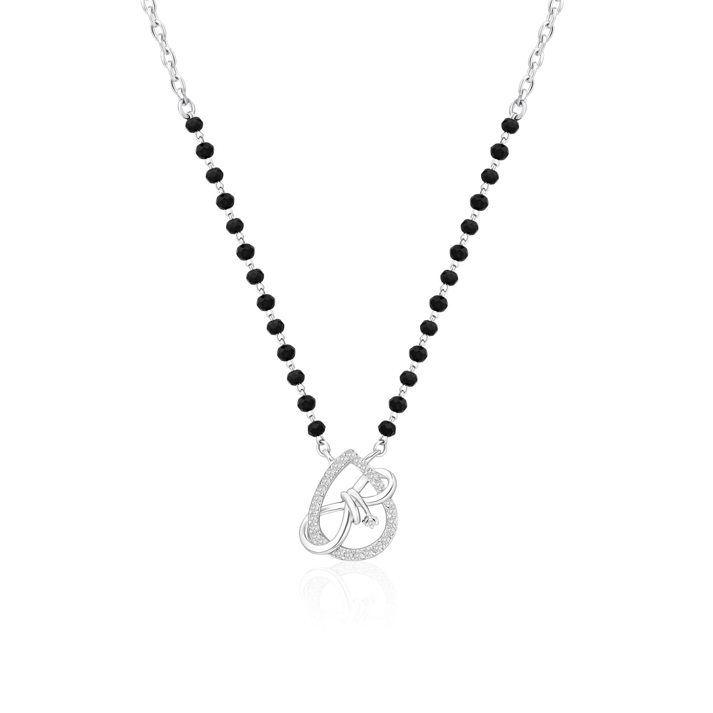 Silver Knot Mangalsutra