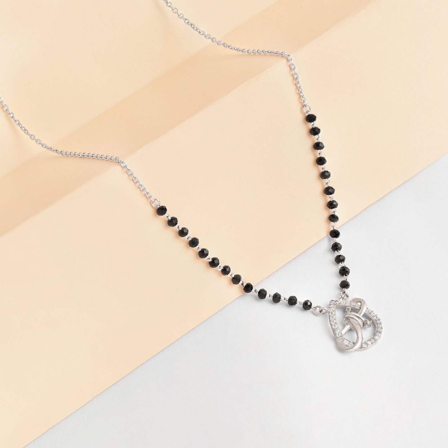 Silver Knot Mangalsutra