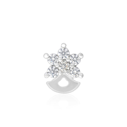 Mini Star Spark Silver Nose Pin