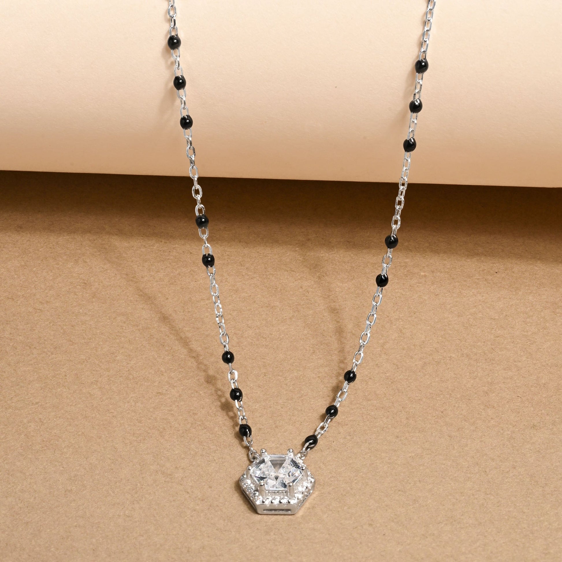 Celeste Hex Halo Mangalsutra