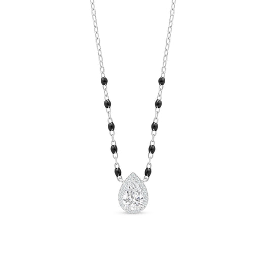 Noor Pear Halo Mangalsutra