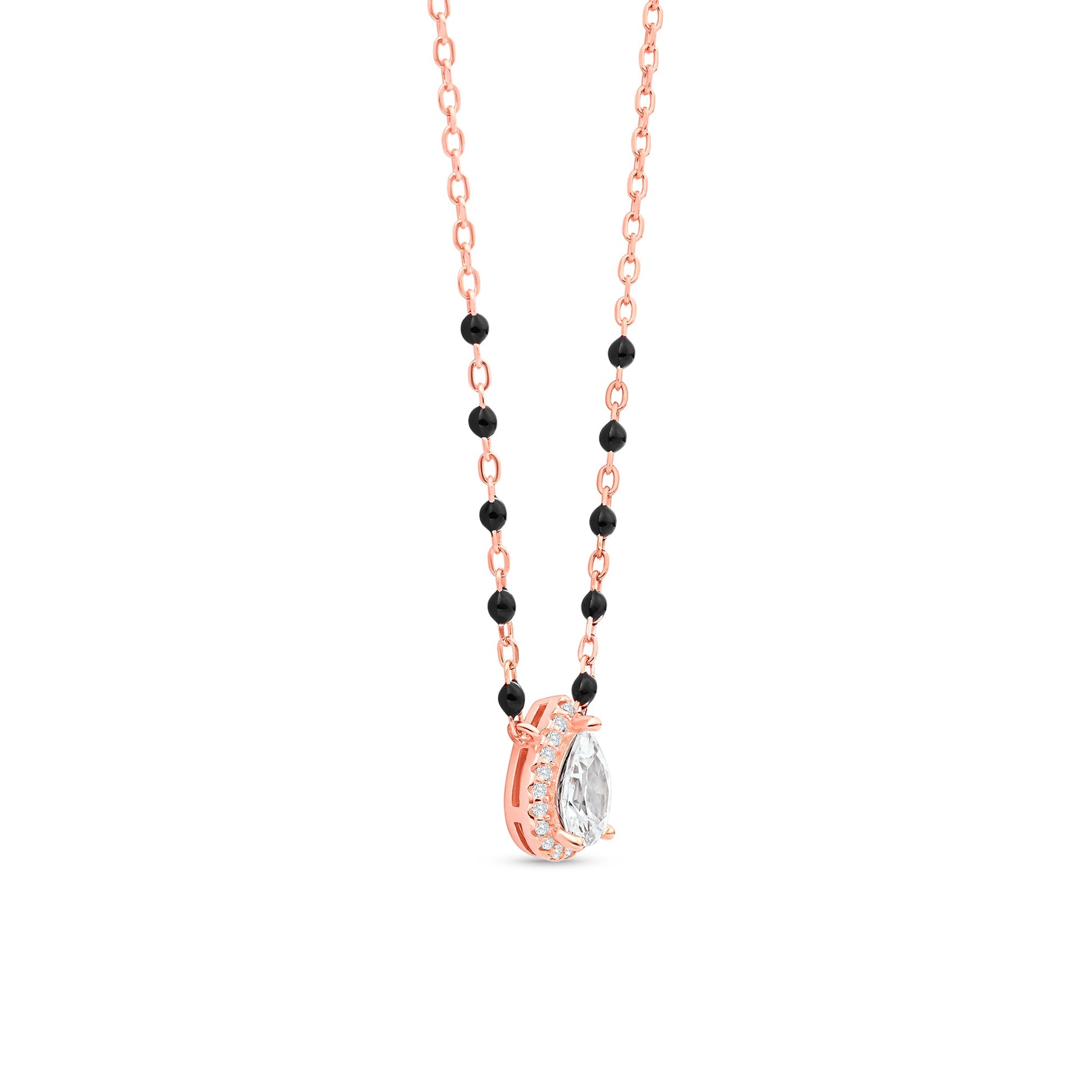 Noor Pear Halo Mangalsutra