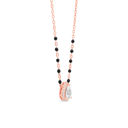 Noor Pear Halo Mangalsutra