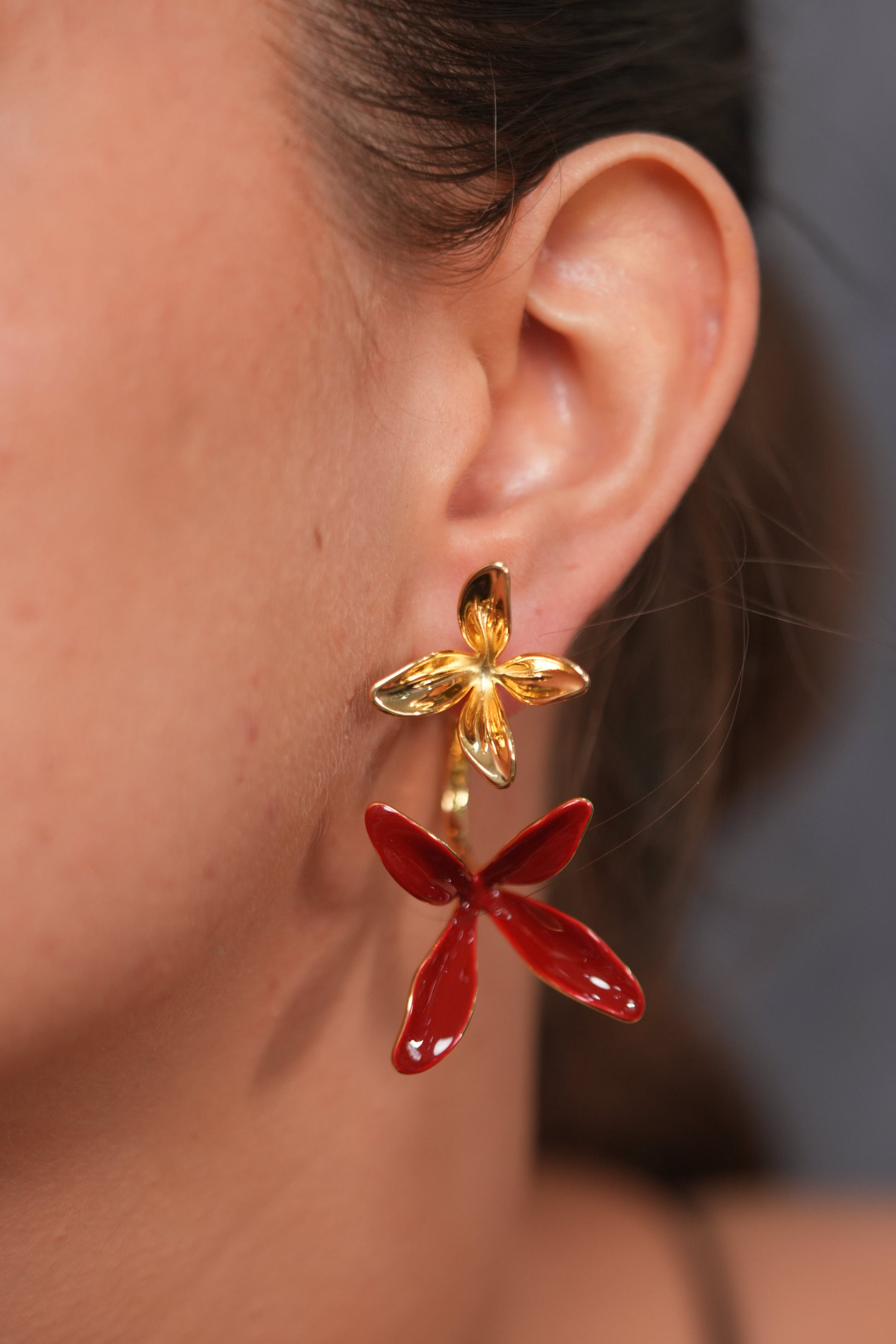 Palm Escape 2-in-1 Earrings | Party Wear Western Earrings