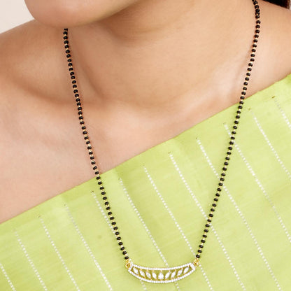 Austria Mangalsutra Chain With Earrings