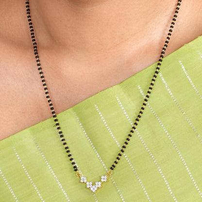 Fantacy Mangalsutra Chain With Earrings