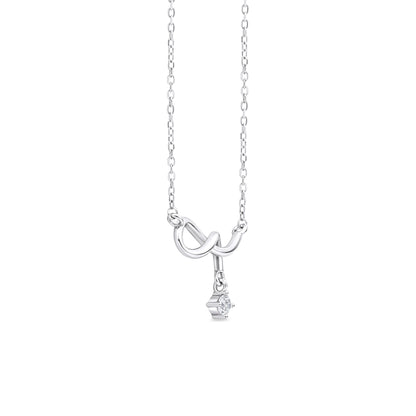 Minimal Infinity Drop Necklace