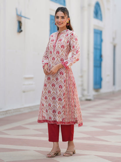Daily Wear A-Line Cotton Kurta