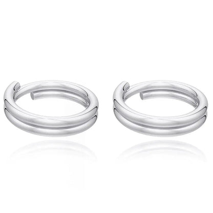 Dual Spiral 92.5 Sterling Silver Toe Ring (Pair)