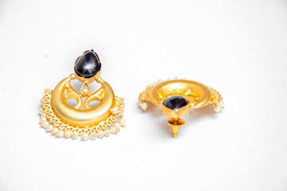 Gold Plated Teardrop Earrings
