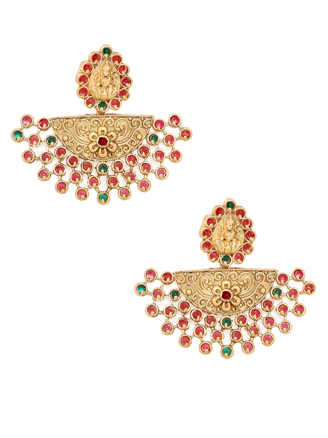 Priyaasi A Chronicles Chandbalis with Temple Elegance