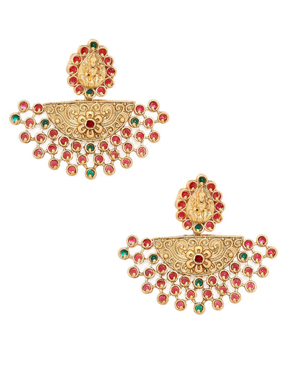 Priyaasi A Chronicles Chandbalis with Temple Elegance