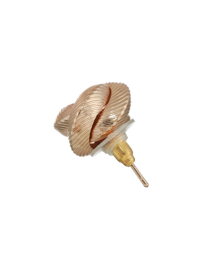 Tangled Love Rose Gold-Plated Stud Earrings