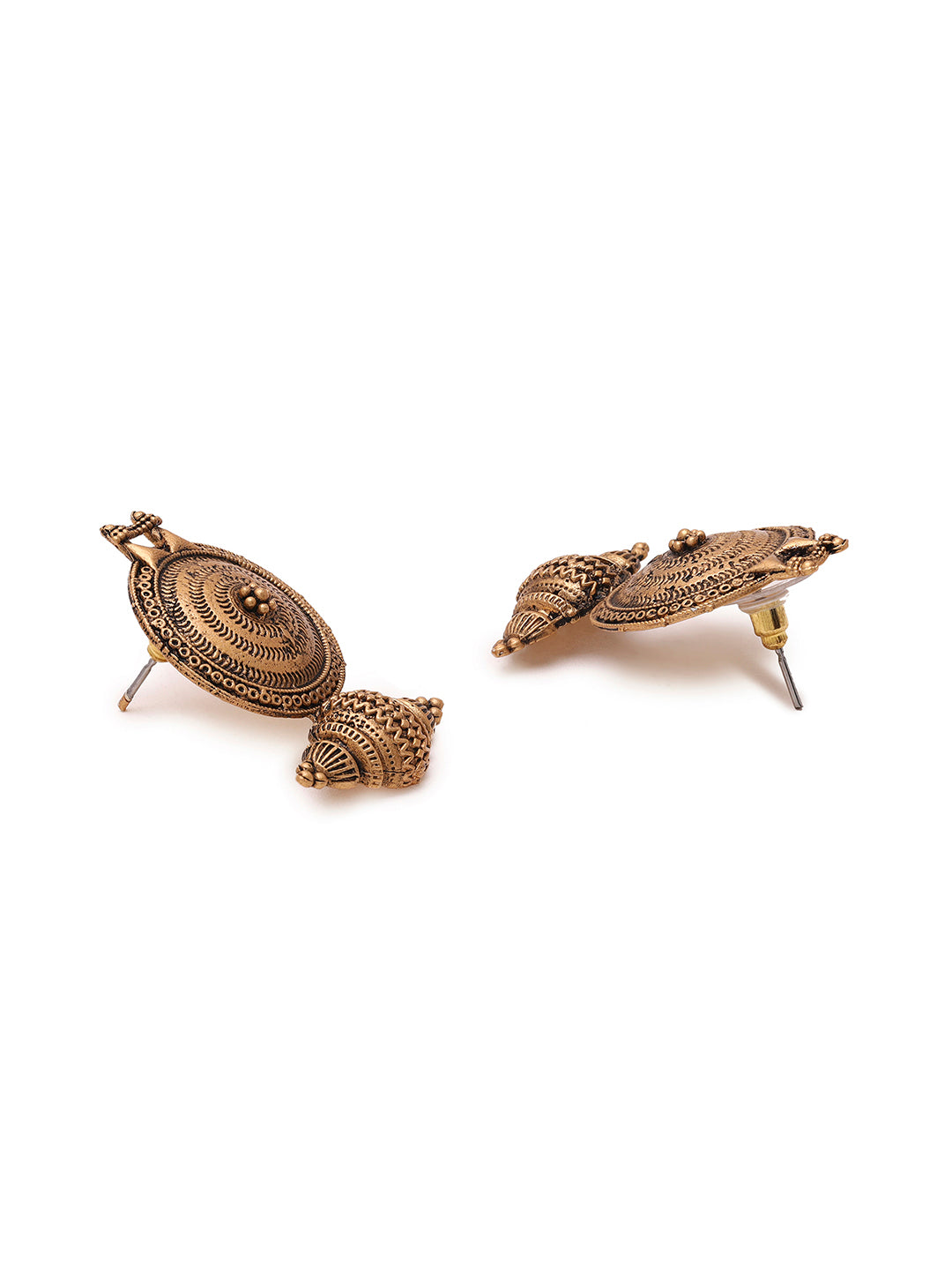 Priyaasi Tribal Gold Plated Earrings