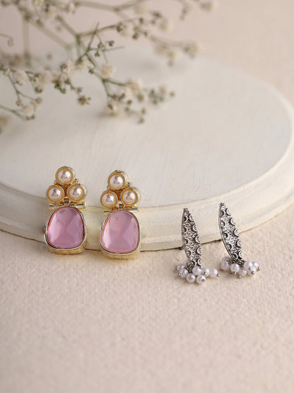 Priyaasi Drop Combo Earrings