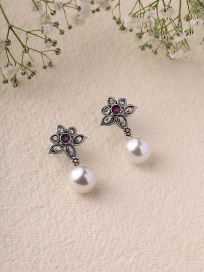 Priyaasi Blooming Floral Drop Earring