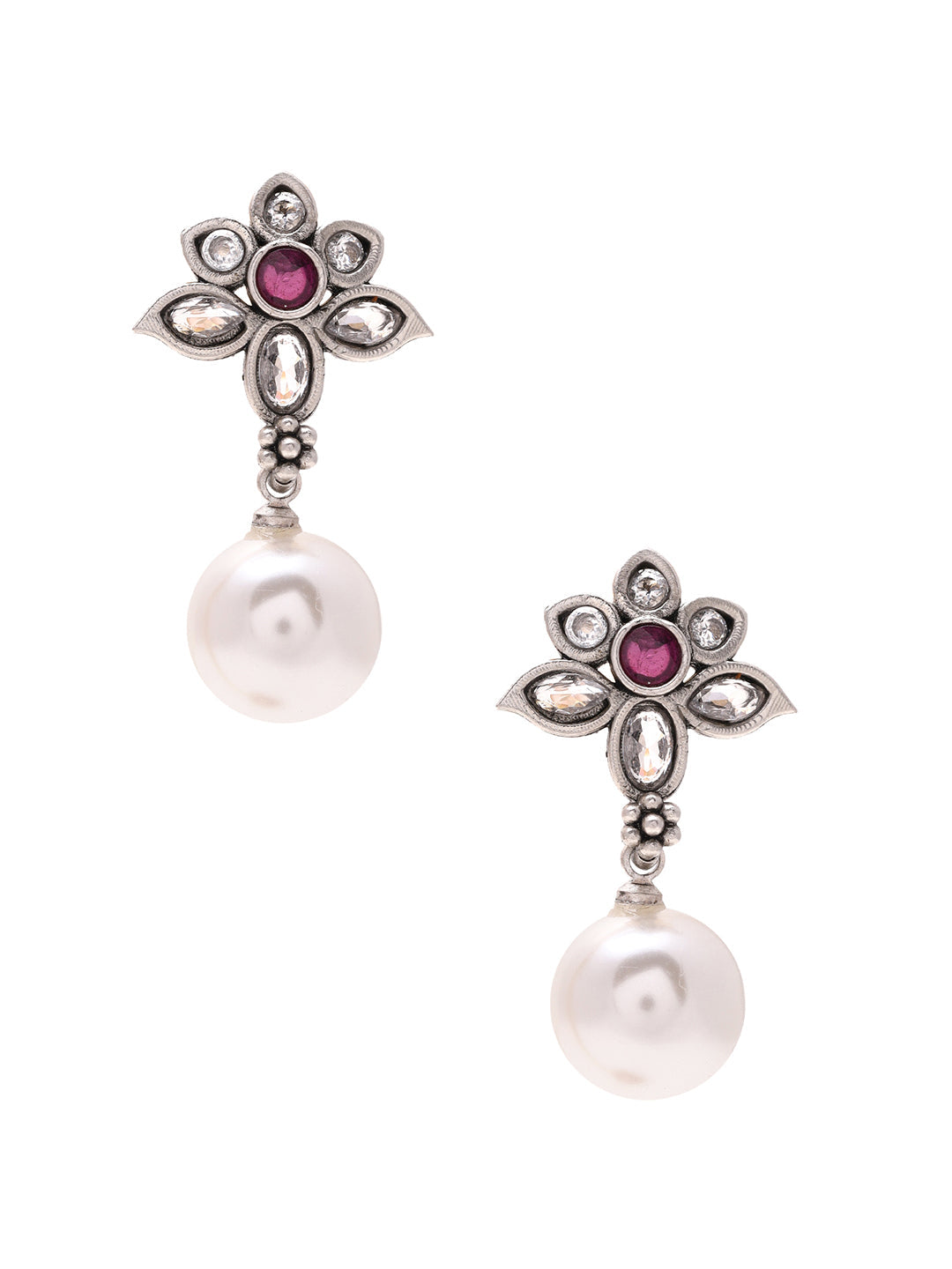 Priyaasi Blooming Floral Drop Earring
