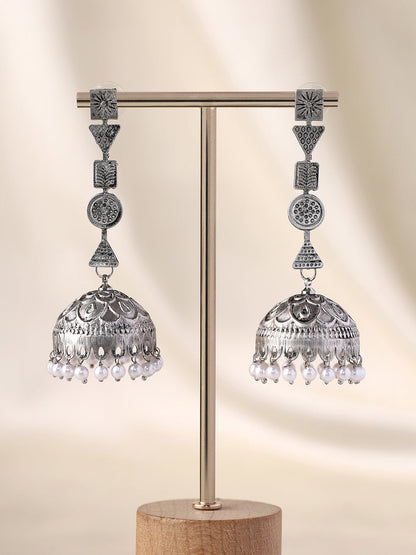 Priyaasi Rustic Elegance shapes Jhumkas