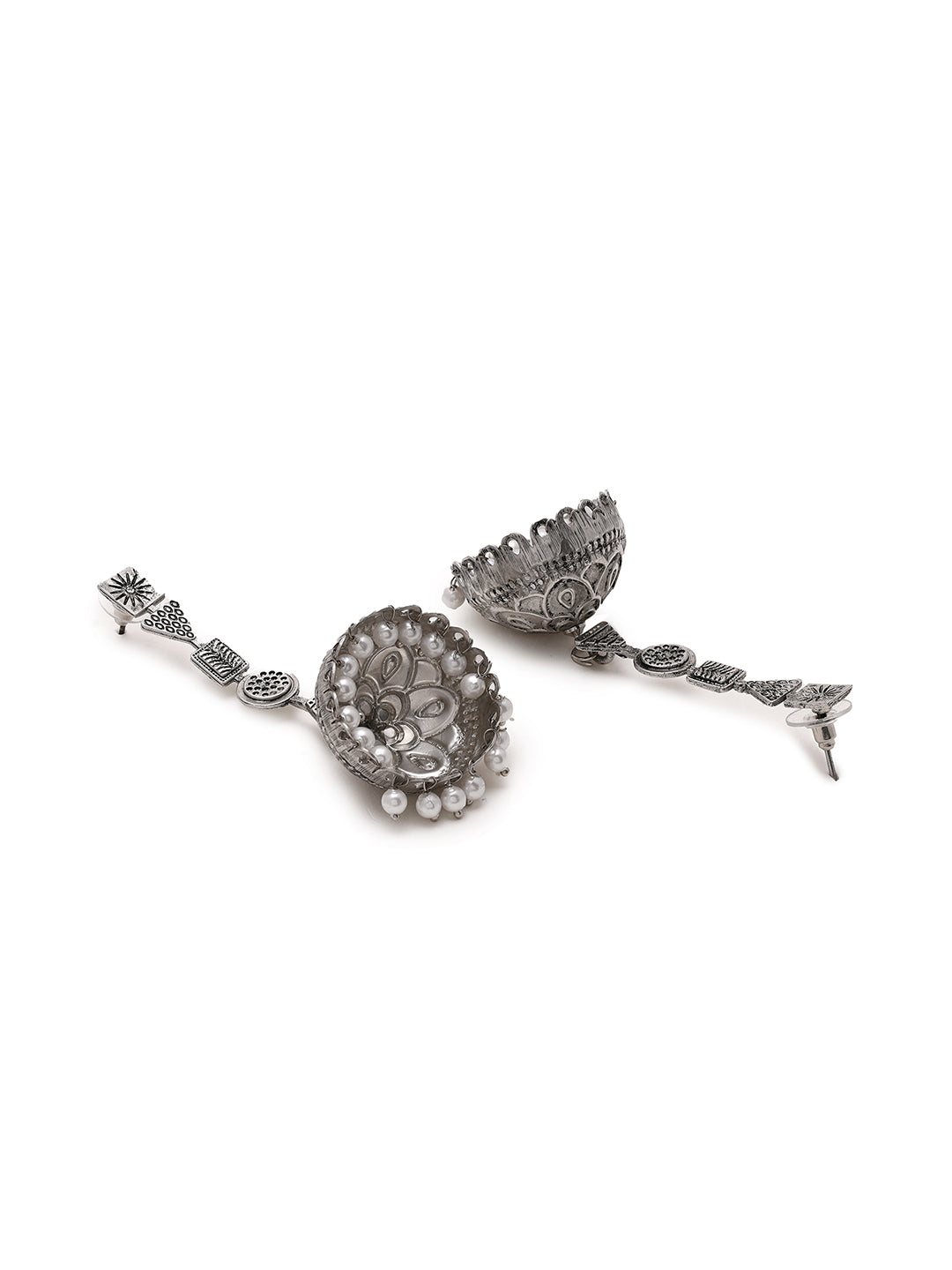 Priyaasi Rustic Elegance shapes Jhumkas