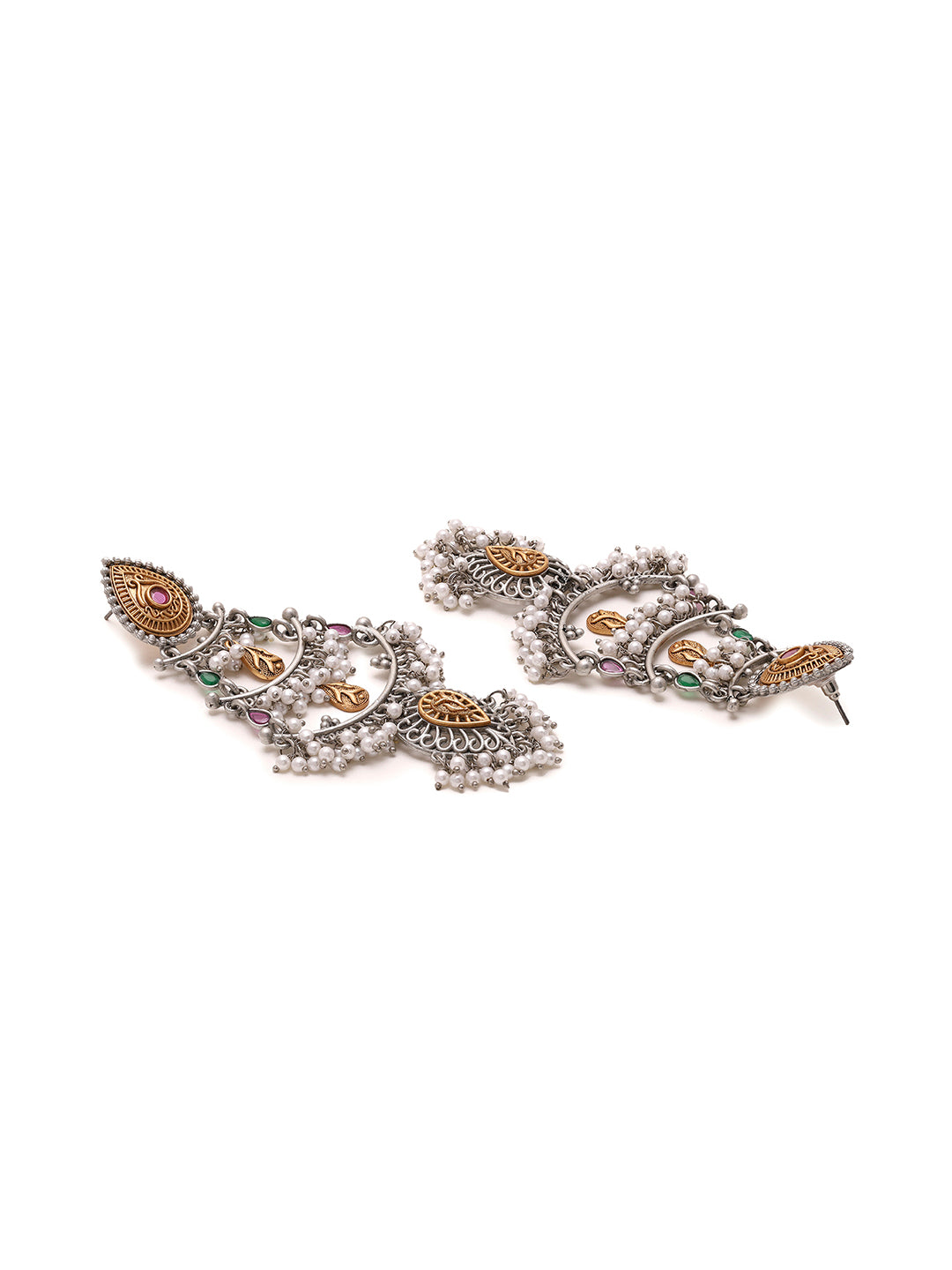 Priyaasi A Long-Styled Symphony of Oxidized Chandbalis