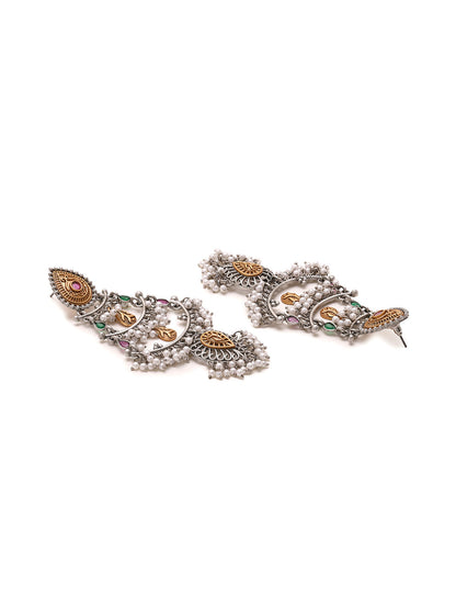 Priyaasi A Long-Styled Symphony of Oxidized Chandbalis