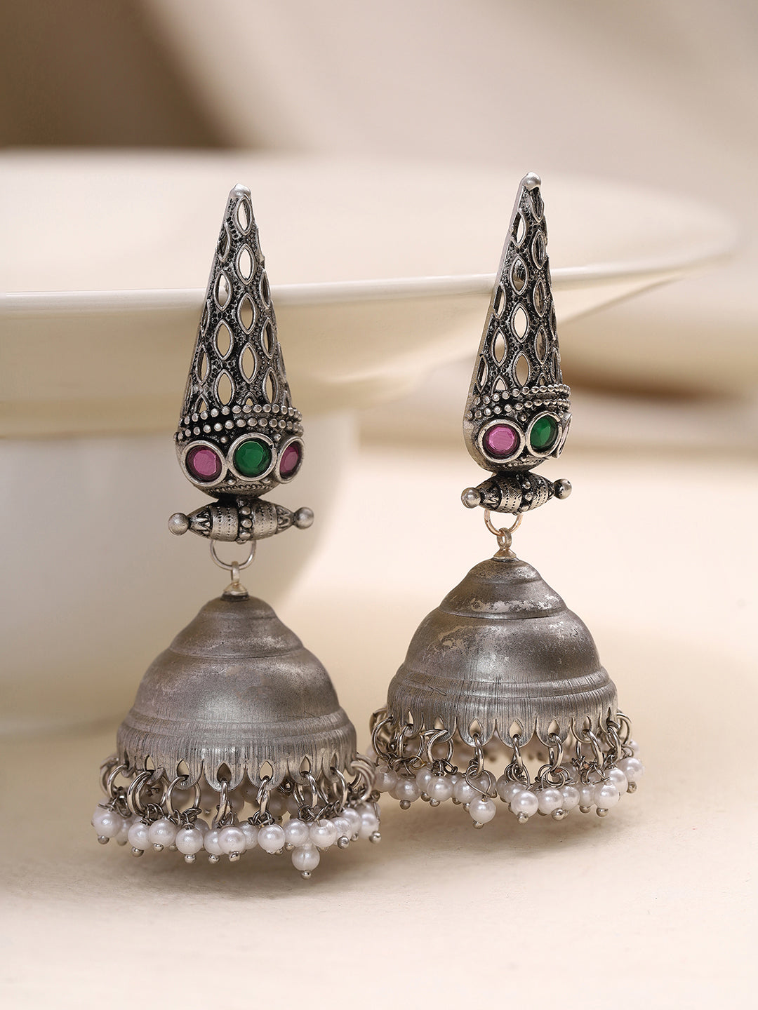 Priyaasi Cone-Shaped Jhumkas