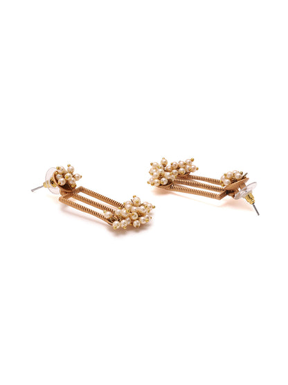 Priyaasi Pearl Statement Dangler Earrings