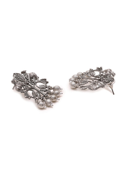Priyaasi Oxidized Tribal Earrings