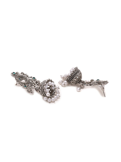 Priyaasi Tribal Peacock Jhumkas