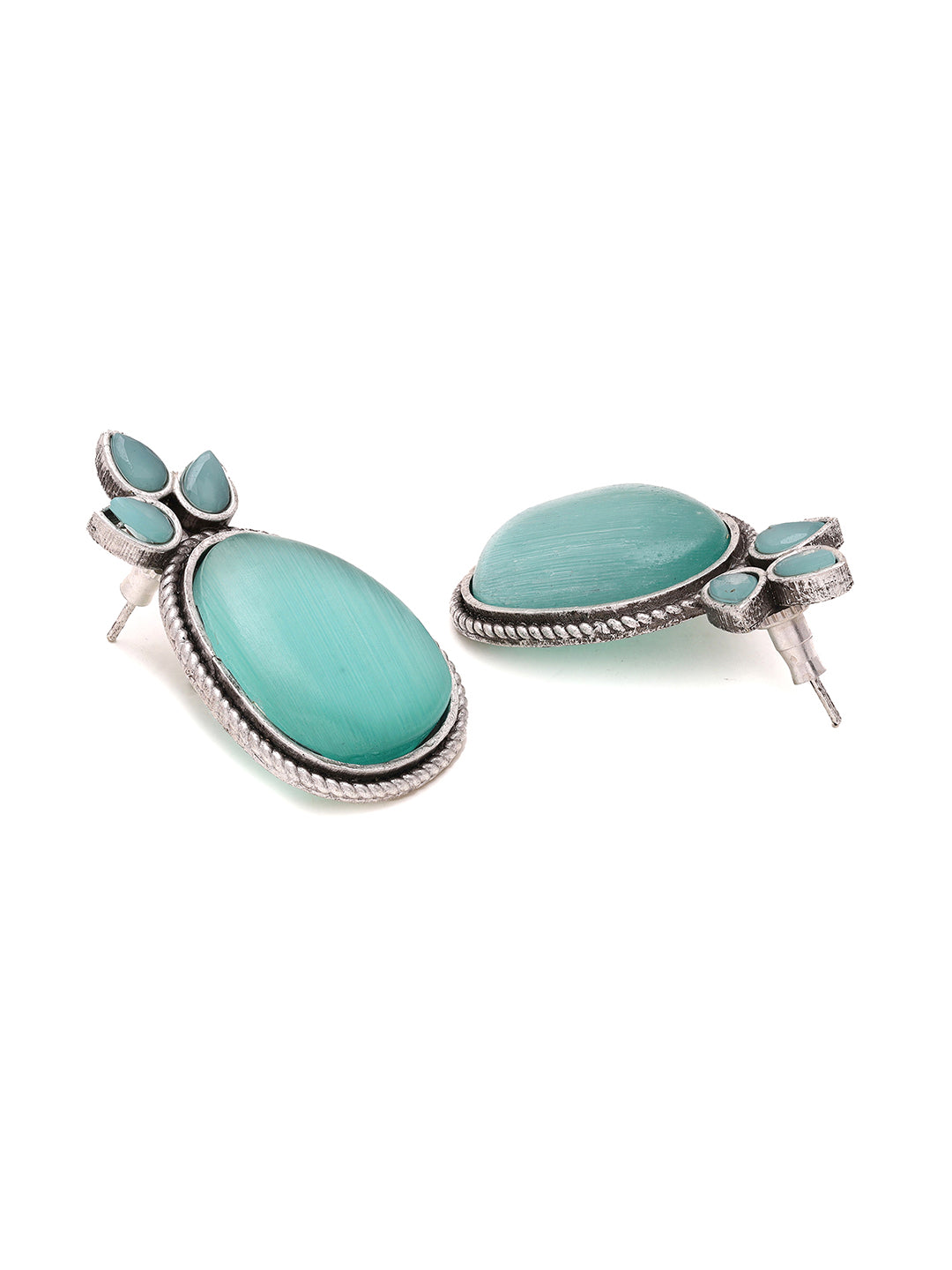 Priyaasi Green Drop Earrings