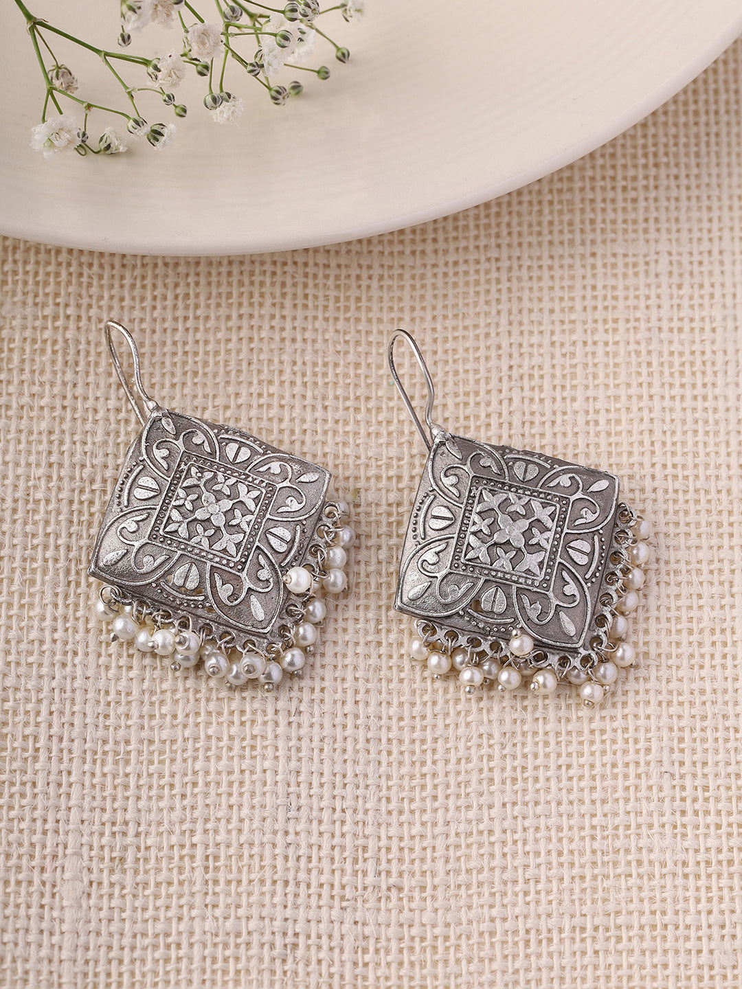 Priyaasi Diamond Shape Tribal Hangings