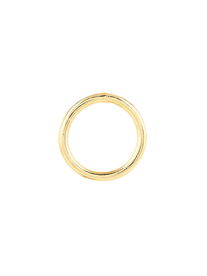 Priyaasi Circle Statement Gold Plated Earrings